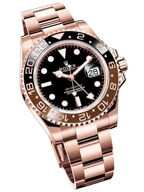 rolex gmt master ii everose gold price|rolex gmt master ii 126711chnr.